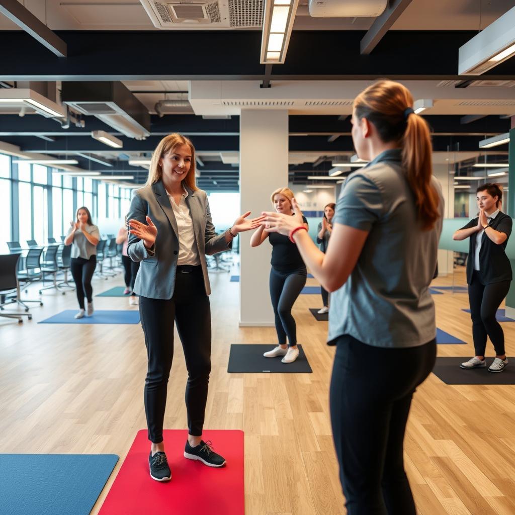 Éducateur sportif BPJEPS APT intervenant en entreprise